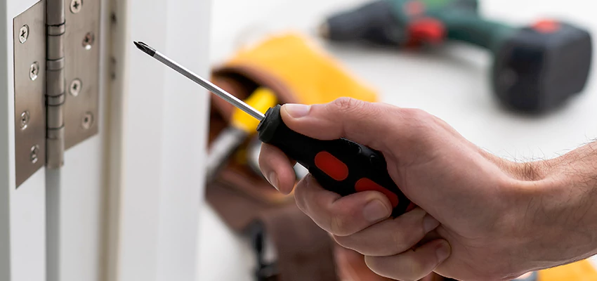 Fix A Broken Door Hole in Sun Village, California